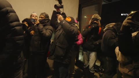 Riot at Home 2 Suites Hotel in Minneapolis by Anti-ICE Protesters