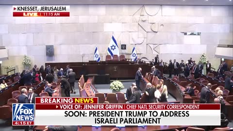 BREAKING: Trump arrives at Israeli Knesset as all living hostages released