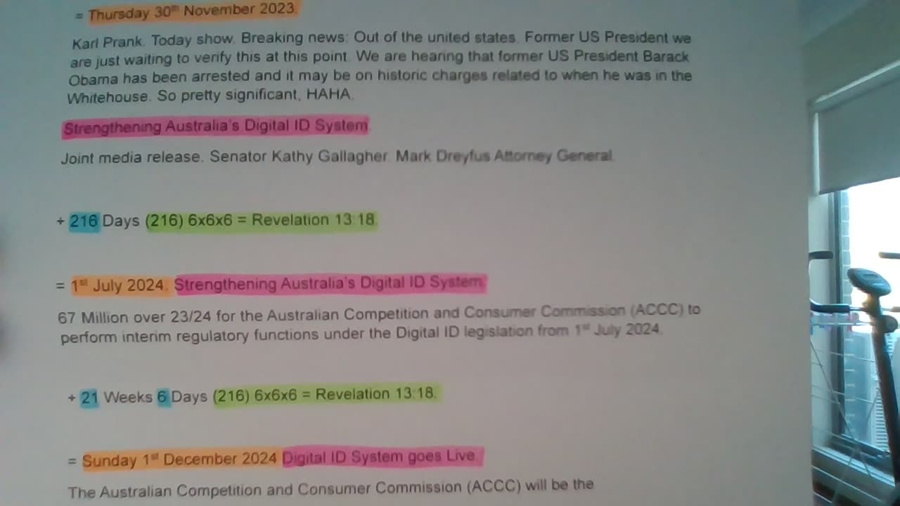 Digital ID Australia 2023/2024. It all has Obama written all over it.