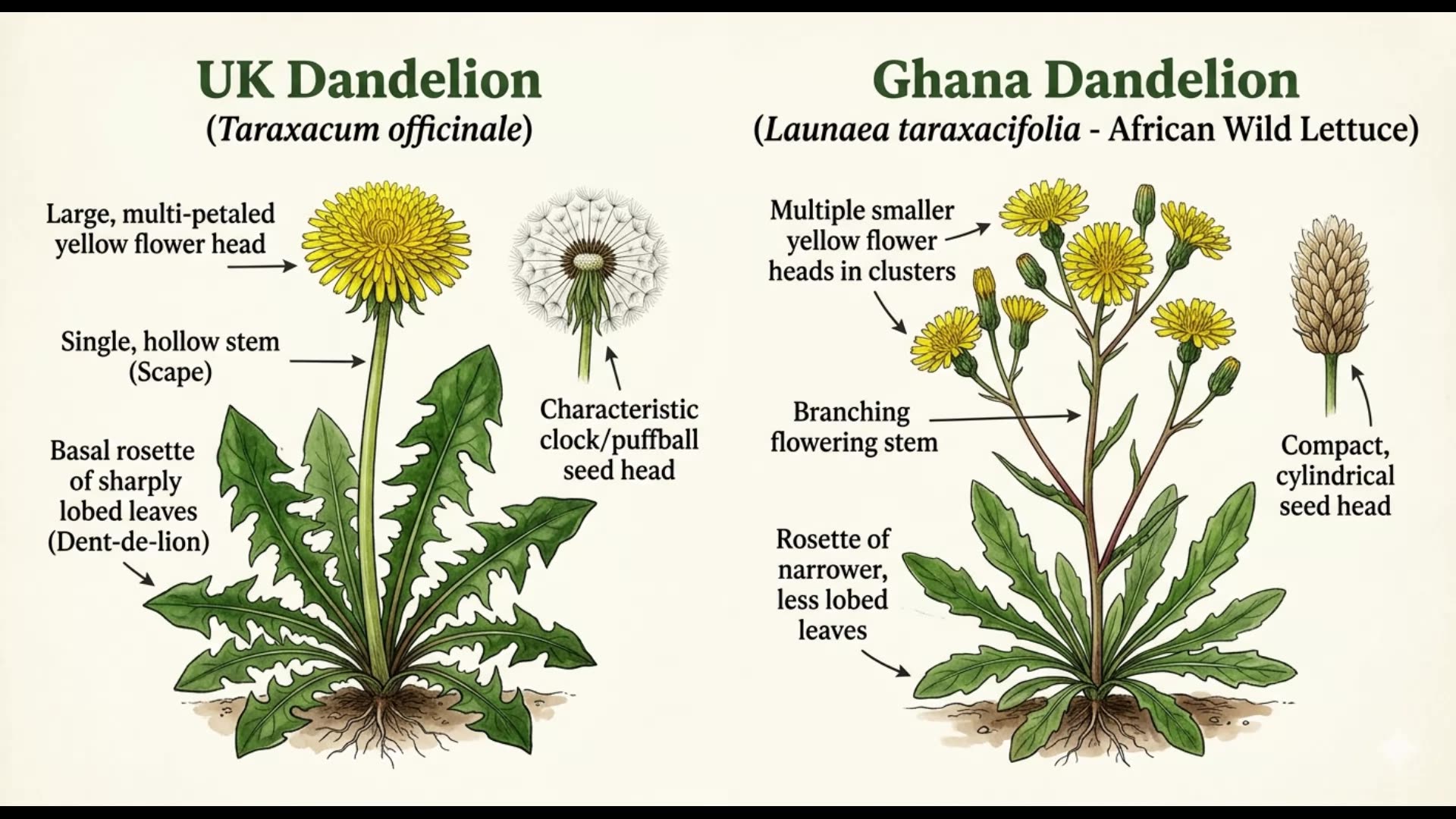 WHICH DANDELION?