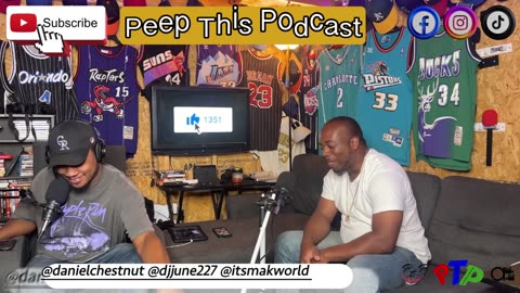 Peep This Podcast Guests DJ June & Mak World