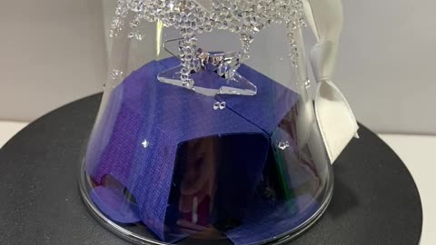 FOR WOMEN: FOR CHRISTMAS ... Swarovski 2016 Crystal Sparkle Star Bell Ornament New In Box