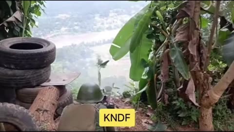 🛡️🇲🇲 Myanmar War | Karenni NDF Fighter Attacks Myanmar Army Base | RCF