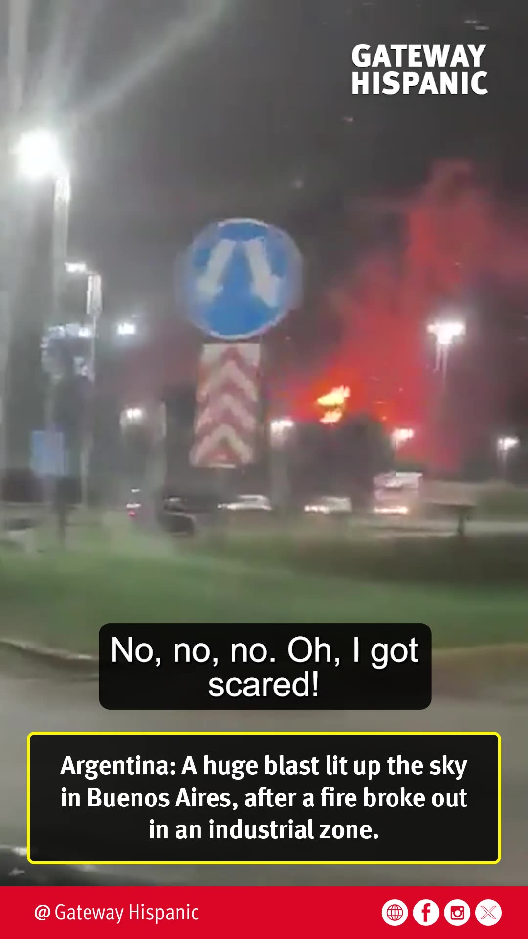 SHOCKING: Industrial Factory Explosion Shakes Argentina