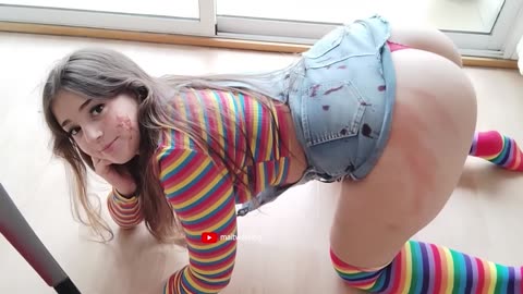 CHUCKY COSPLAY TWERKING