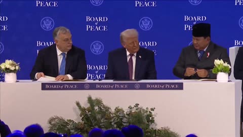 🕊️ Trump Launches BOARD OF PEACE 🕊️