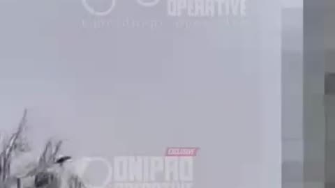 Russian strike on Dnipro