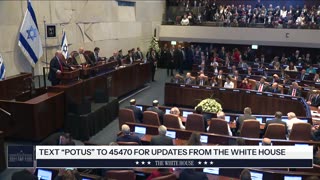 President Trump Delivers Remarks to The Knesset