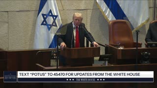 President Trump Delivers Remarks to The Knesset