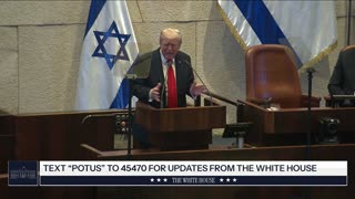 President Trump Delivers Remarks to The Knesset