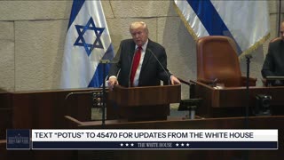 President Trump Delivers Remarks to The Knesset