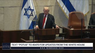 President Trump Delivers Remarks to The Knesset