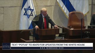 President Trump Delivers Remarks to The Knesset