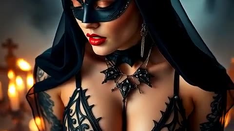 VAMPIRE NUNS _ VAMPIRE WOMEN _ GOTH GIRLS _ LATEX FASHION