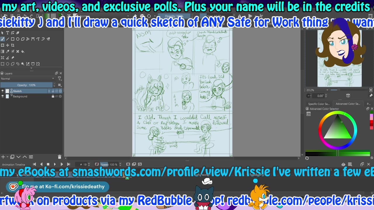 Snowy Saturday! Art Commissions open!