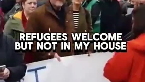 Refugees welcome..........just not in the homes of the people voting to bring them in