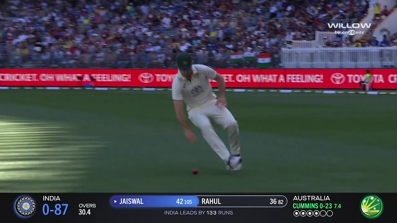 BGT 2024 | Test 1 Day 2 Full | Aus vs Ind | Perth | Full Replay