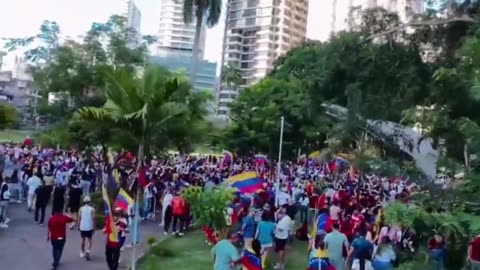 Venezuelans in Panama Celebrate