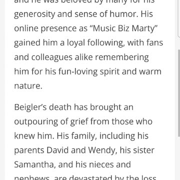 Rip to music biz Marty 1986-2025 🙏 🕊 🪦 🕯 ✡️ 02/2/25
