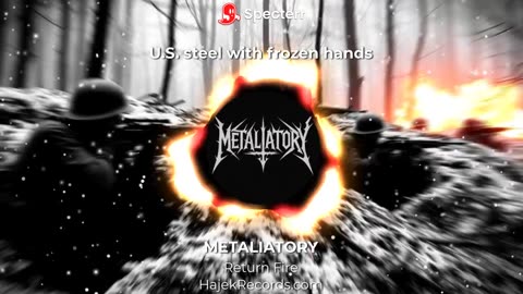 Metaliatory / Return Fire / Music Lyric video #thrashmetal