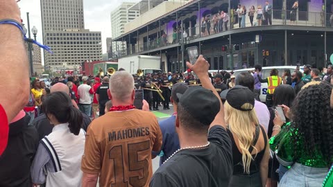 New Orleans Super Bowl Pre Game Parade