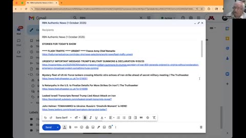RBN Authentic News (1 October 2025)