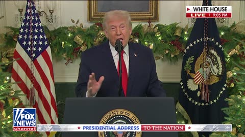 President Trump sums up successes of the past year: 'They're not laughing anymore'
