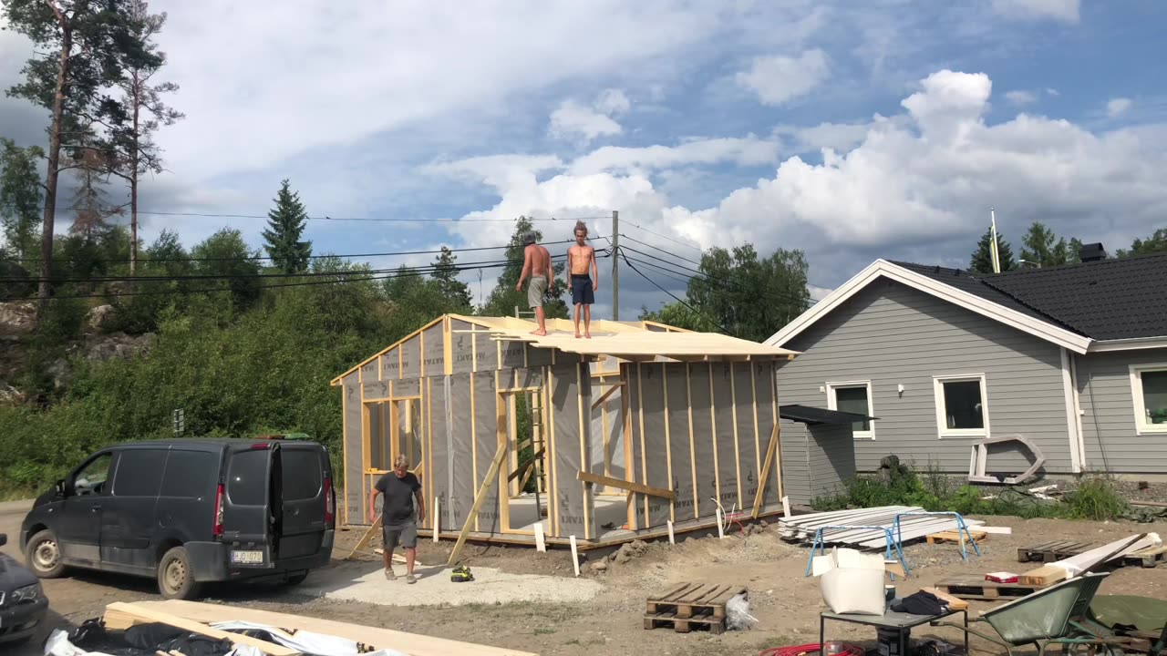 Part 6 building the cabin 🔨