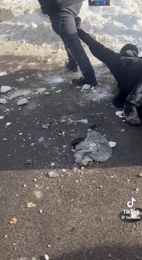 Minneapolis Agents Drag Woman Across Street. When live ammo?