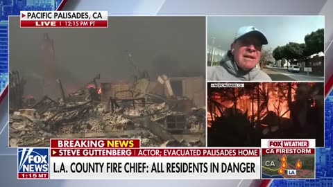 Hollywood actor speaks out after evacuating home: 'The worst fire I've ever seen in my life'