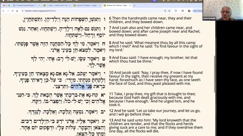 Parasha Va-yeytzey: Genesis 32:4-36:25