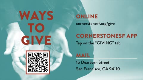 Hope Has Come | CornerstoneSF Online Service