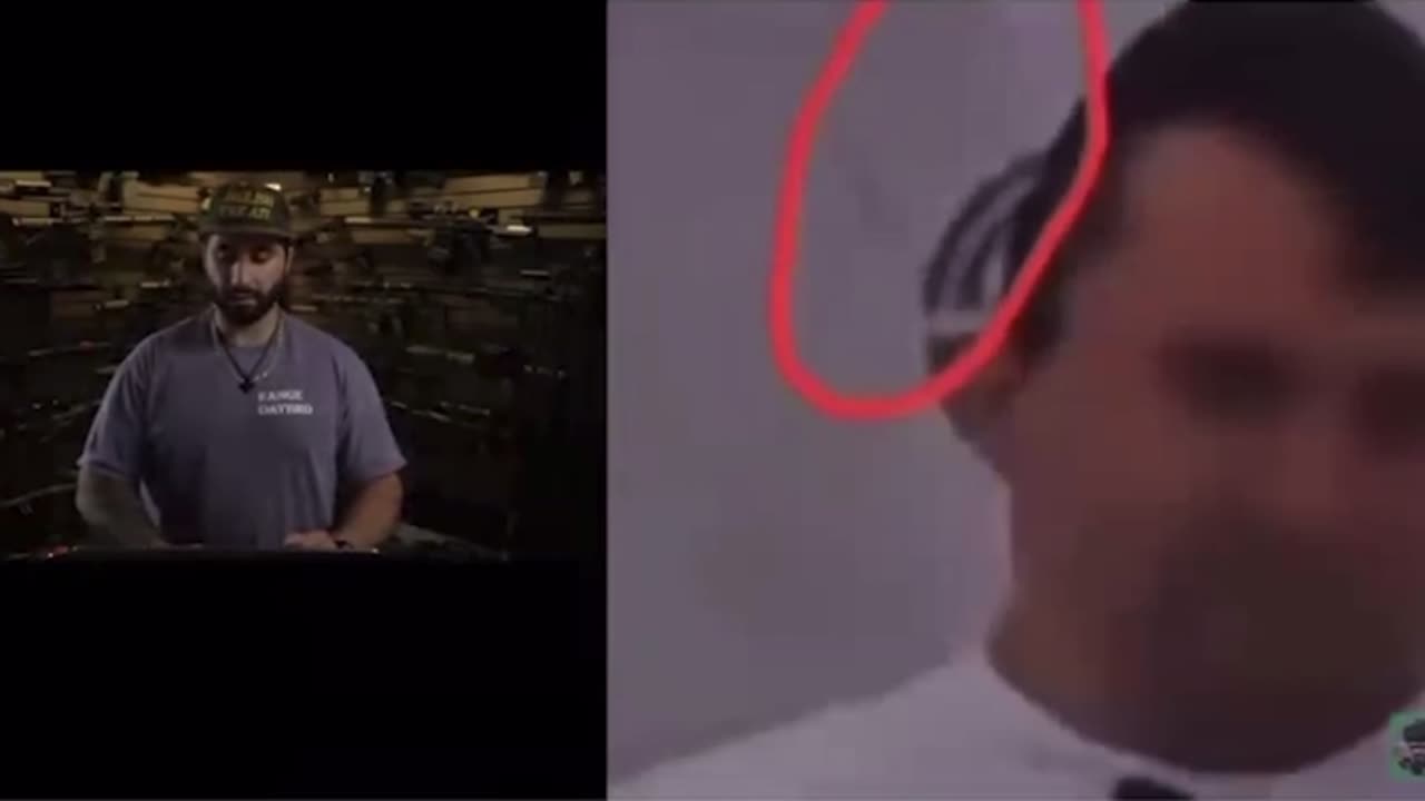 Kirk assassination video evidence - rear head shot