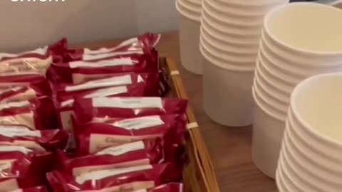 A hidden camera is taken inside an illegal migrant hotel in England