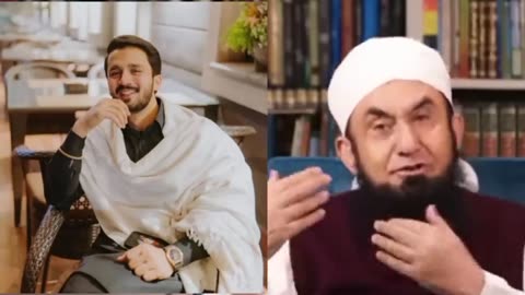 Molana Tariq jameel and rajab butt