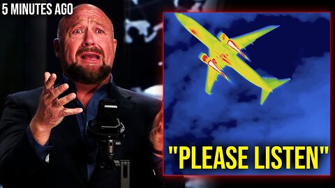 5 Mins Ago: Alex Jones LEAKED The Whole Secret About The 'Plane Crashes'..