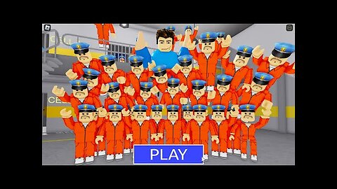 BARRY TSUNAMI PRISONERS! Walkthrough Full GAMEPLAY #roblox #ScaryObby