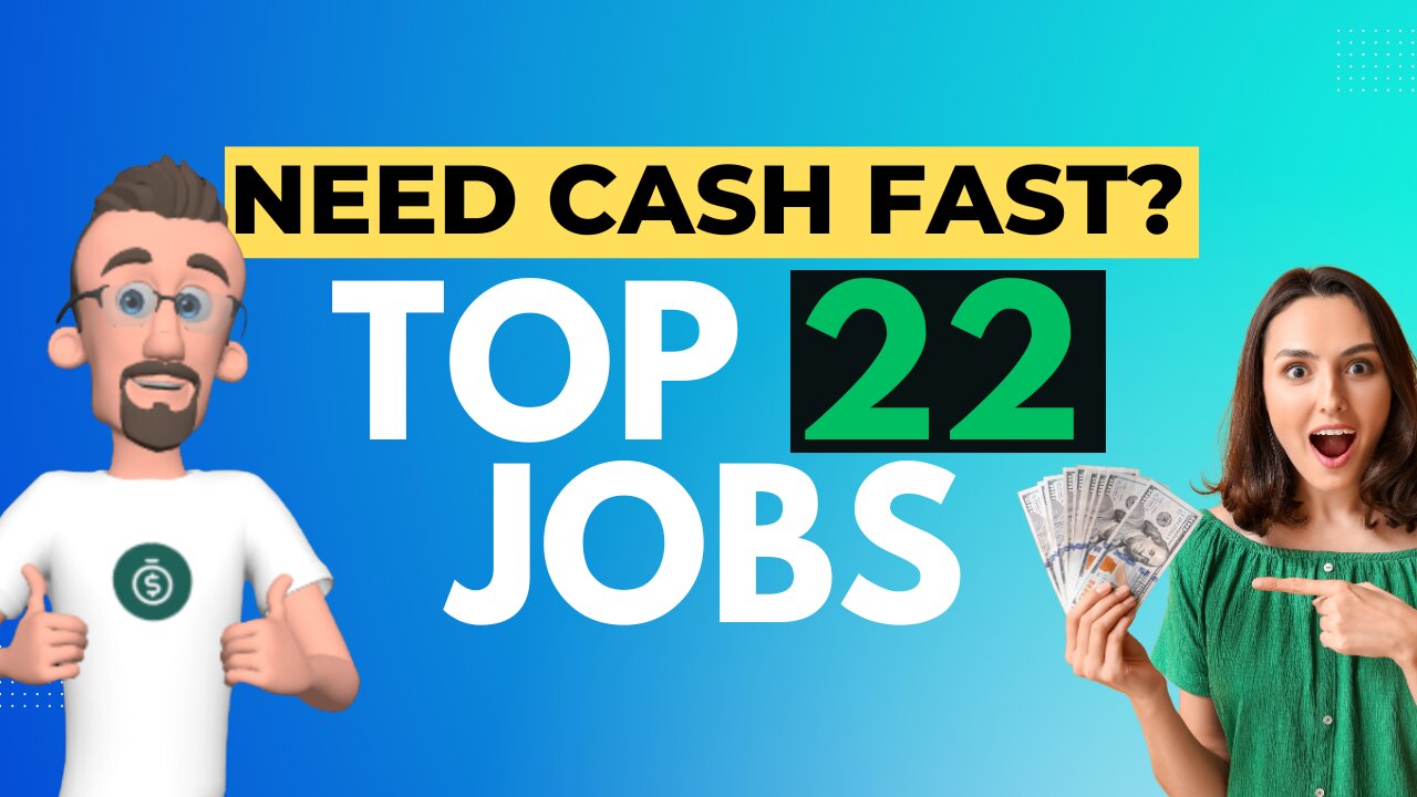 Top 22 Same Day Pay Jobs for Quick Cash Today