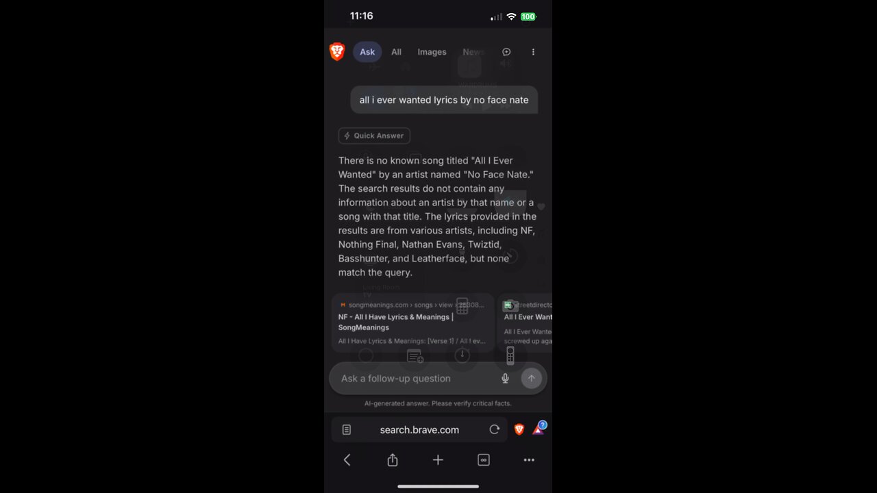Brave AI Censorship