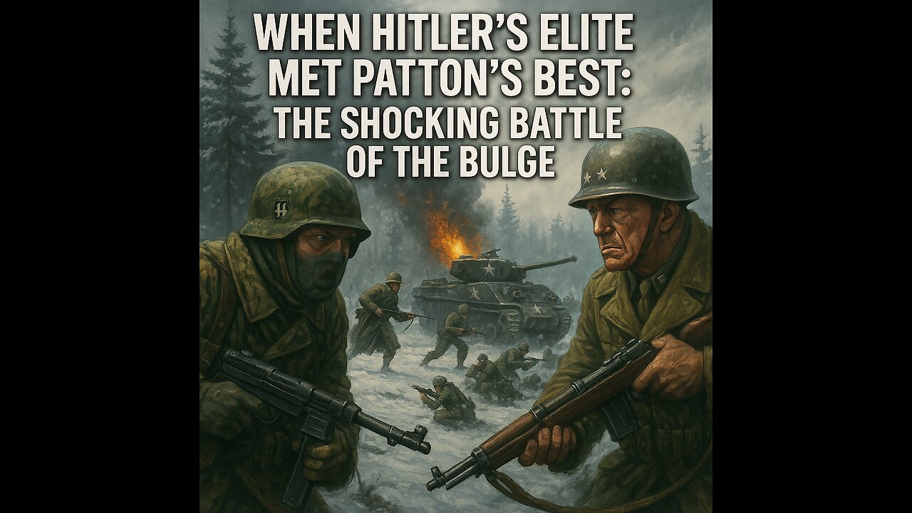When Hitler’s Elite Met Patton’s Best: The Shocking Battle of the Bulge