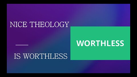 February 18 (Year 4) Is Everything Worthless if Not According to the Holy Spirit? Root & VandeGuchte