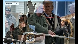 President Trump Visits the North Carolina Victims of Helene Forgotten by the Biden Administration