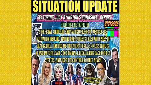 SG Anon. Juan O Savin ~ Situation Update 2/8/26 ~ Restored Republic > Judy Byington- Q+ White Hats