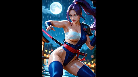Ai Art Moon Light Assassin Lora