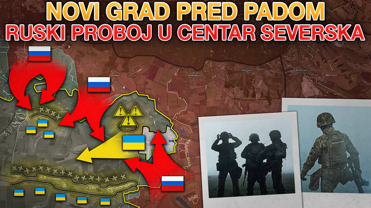 Ukrajina Bez Struje⚔Haos na Frontu⚔Proboj Prema Družkovki i Orehovu⚔Mirnogradski Kotao.08.12.2025.