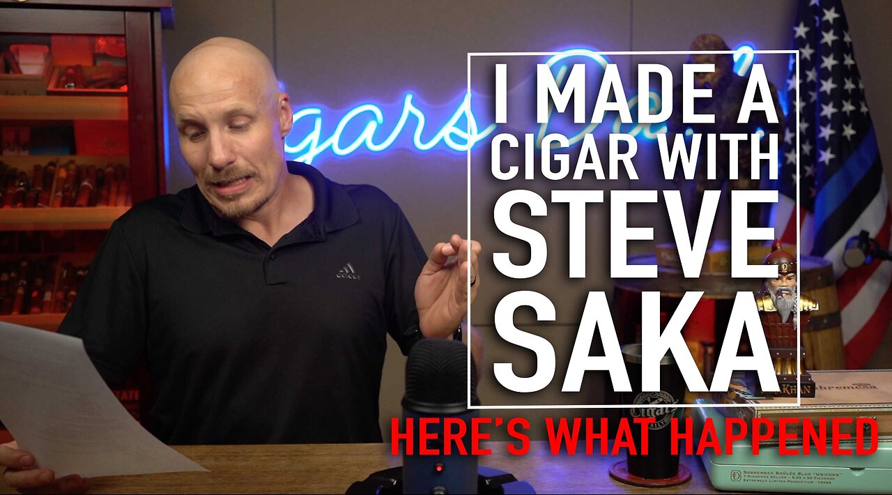 I Made A Cigar With Steve Saka... Here's What Happened