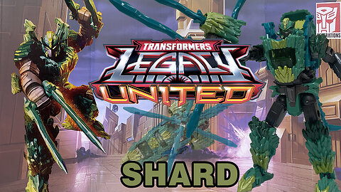 Shard - Transformers Legacy United - Unboxing & Review