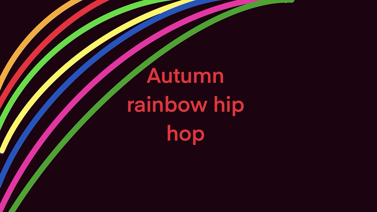 Autumn rainbow hip hop