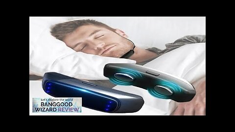 Portable Electric Smart Anti Snoring Device EMS Pulse Stop Snore Snoring Stop Review