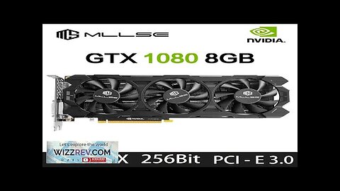 MLLSE Placa De Video NVIDIA GeForce GTX 1080 8GB GDDR5X 256-bit PCIe Review